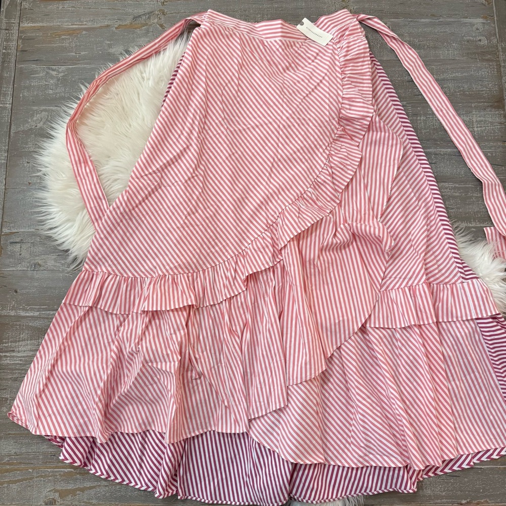 NWT Anthropologie Maeve Penny Ruffled Midi Skirt - Picture 6 of 8